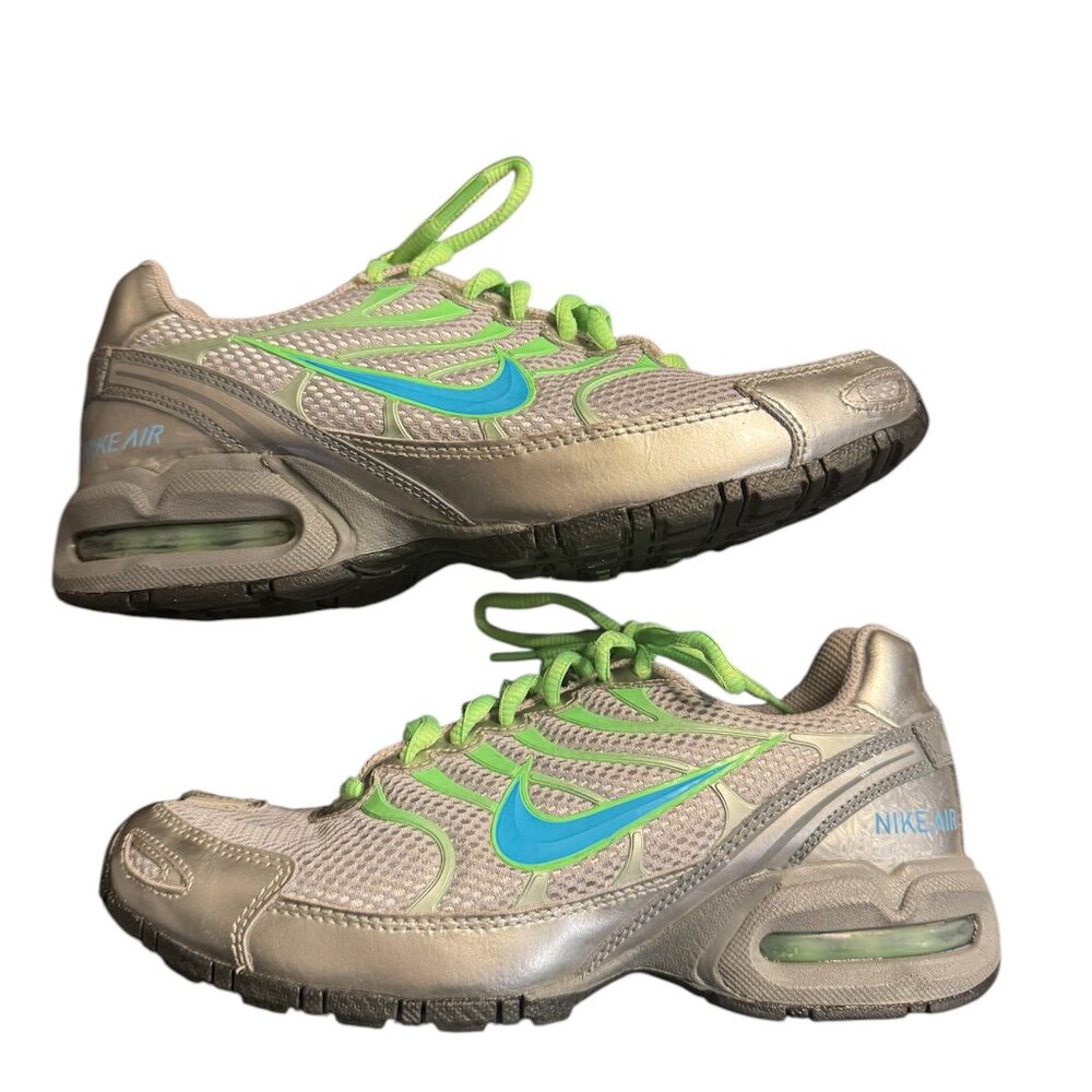 Nike Air Torch Youth Sneakers – Size 5.5Y – Gray Blue Green